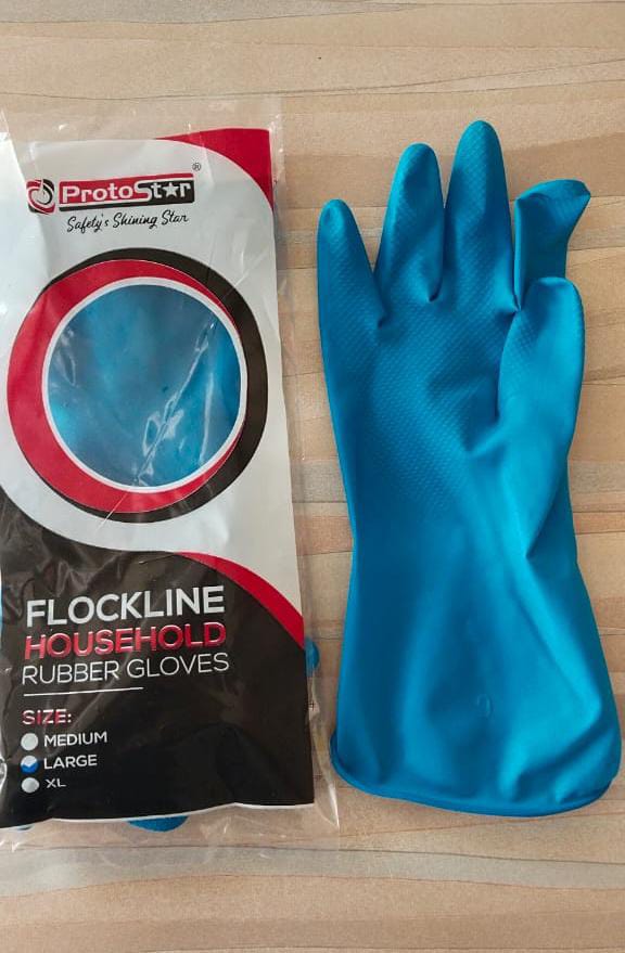 Industrial Rubber Solvent Gloves